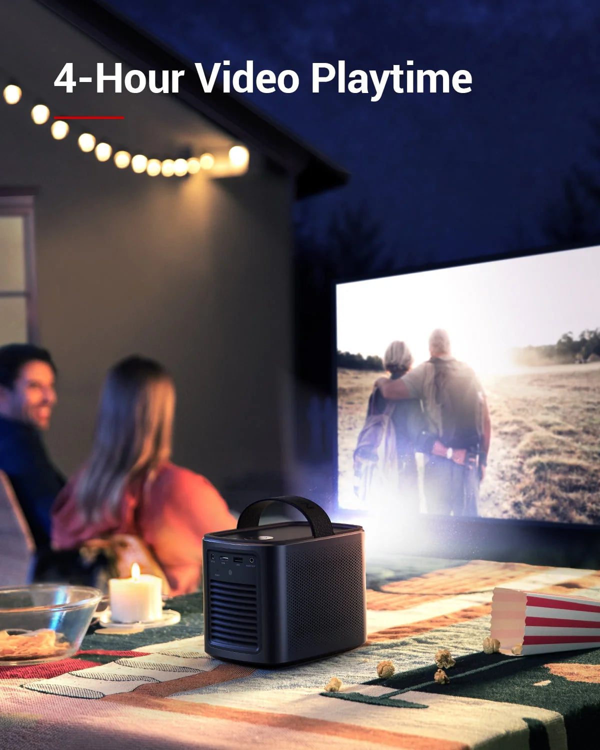 Portable Video Projector Wi-Fi 720P 500 ANSI Lumen Z94760