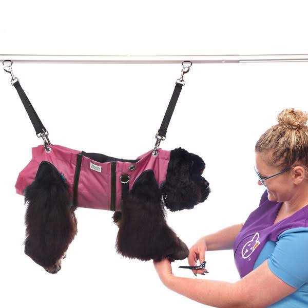 Black Pet Nail Grooming Hammock H6008