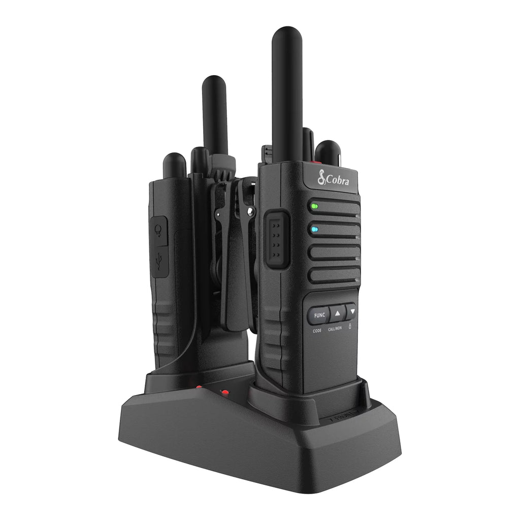 2W FRS Two Way Radios Pair IPX4 Waterproof Walkie Talkies 22 Channels Z473753