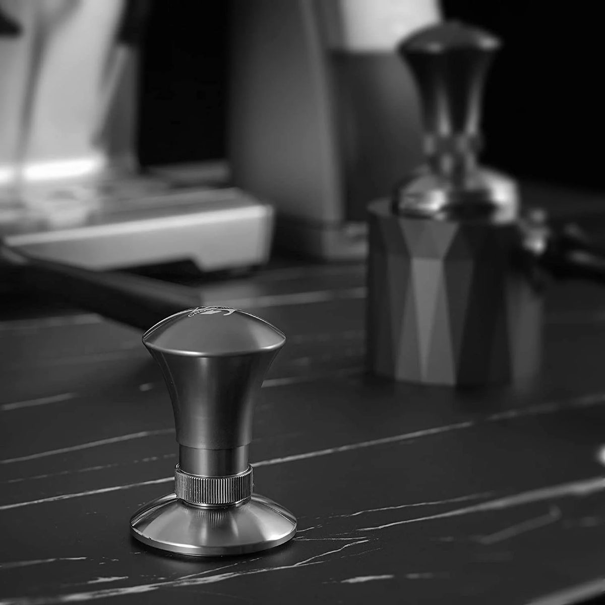 58mm Stainless Steel Flat Base Coffee Tamper U172