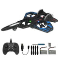 2.4GHz Foam Remote Control Airplane with Lights (Blue) U711550