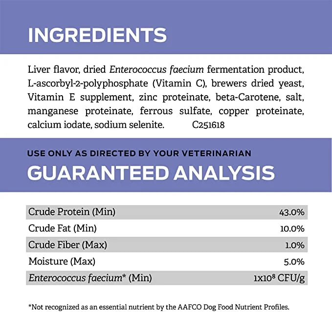 Probiotic Supplement for Dogs, 30 Sachets U1664