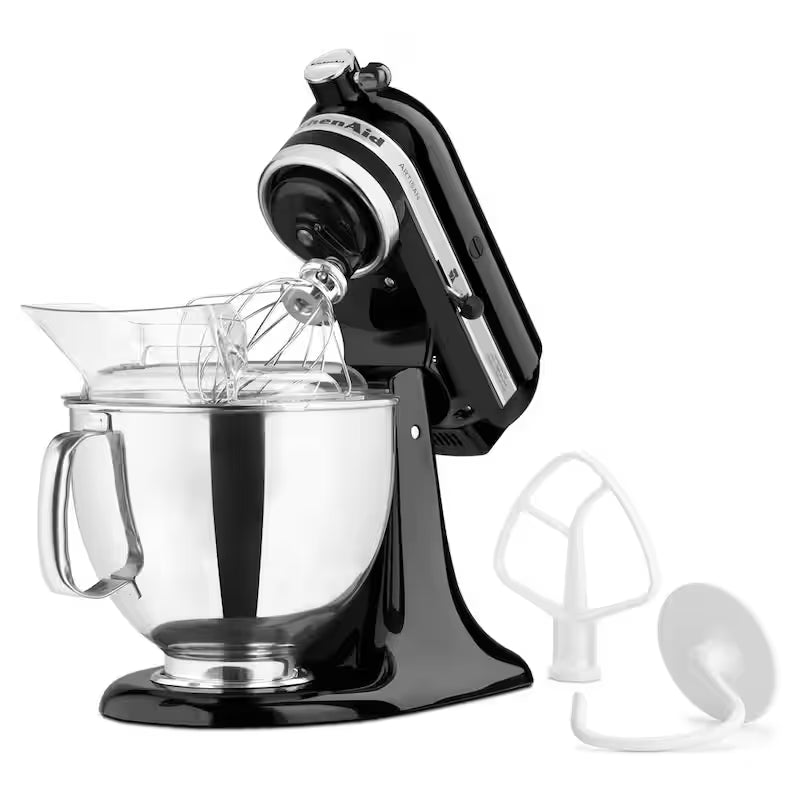 5 Qt. 10-Speed Onyx Black Stand Mixer with Attachments F4627
