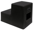 Black 2-Step Horse Mounting Block with Storage P108488