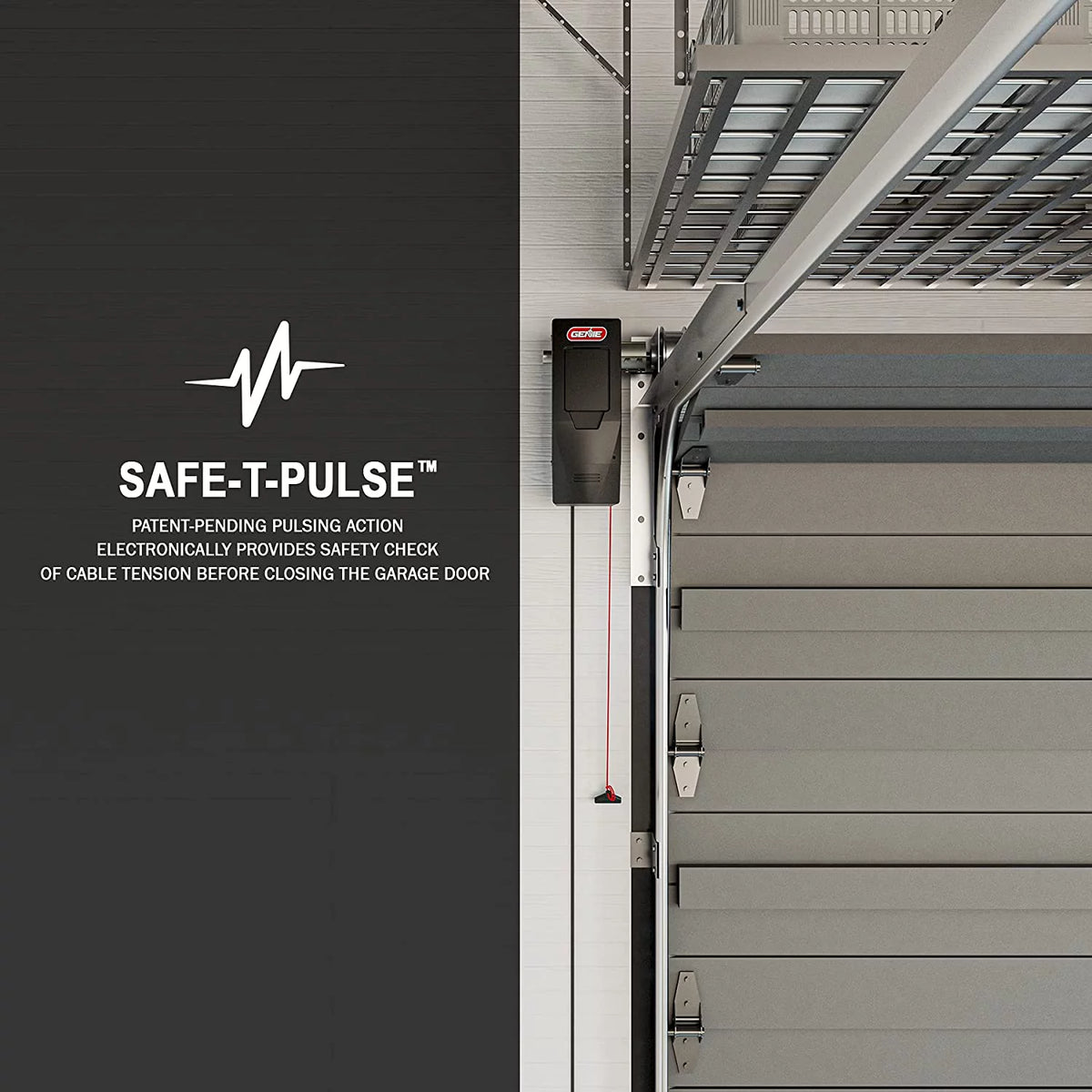 Wall Mount Garage Door Opener with Battery Backup Q94904