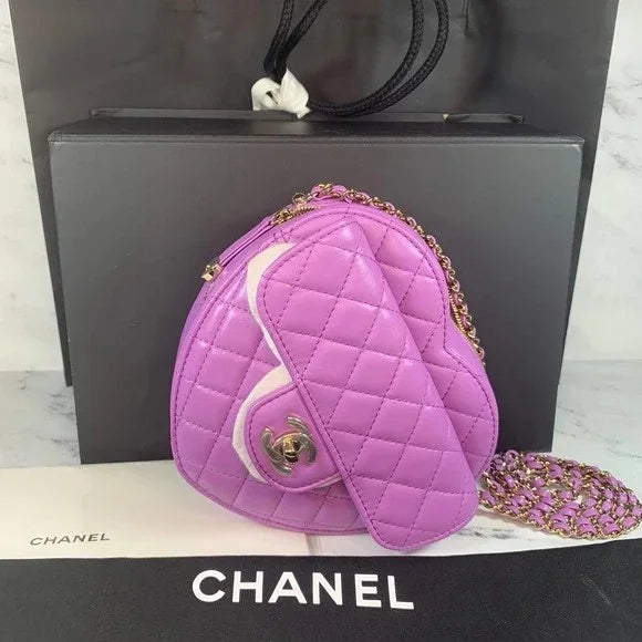 Purple Black Coin Purse B516