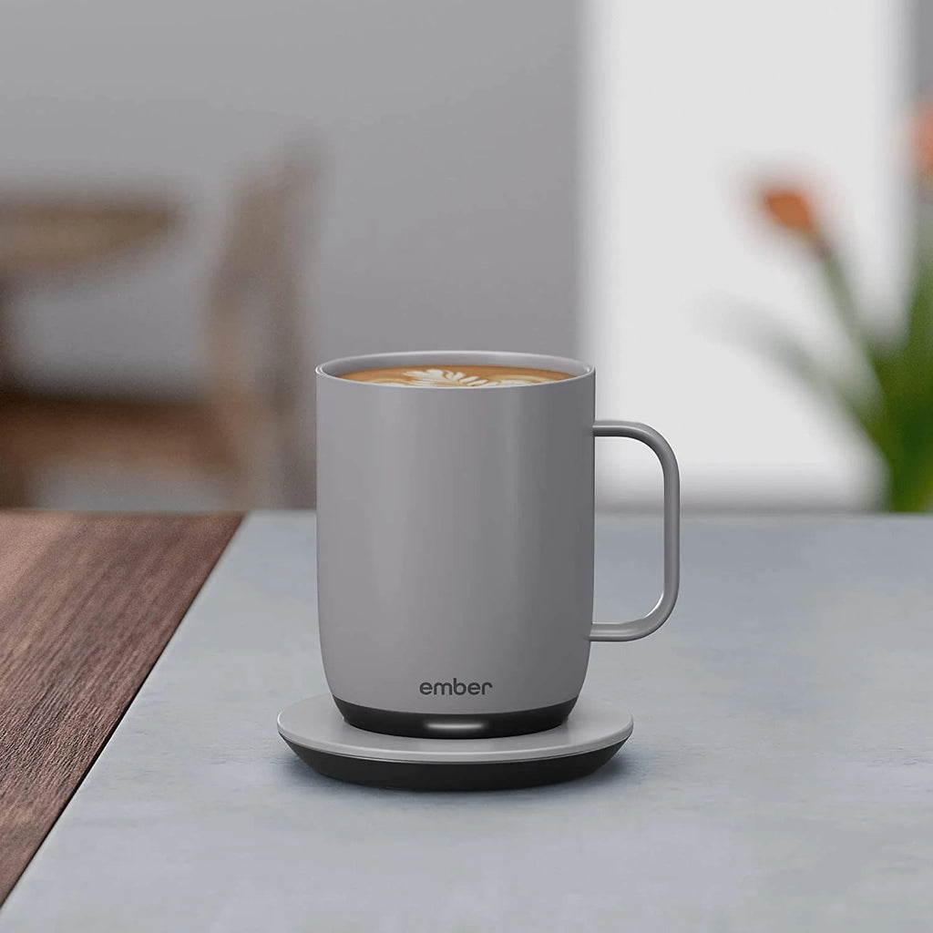 14 oz Grey App Controlled Heated Coffee Mug M698864