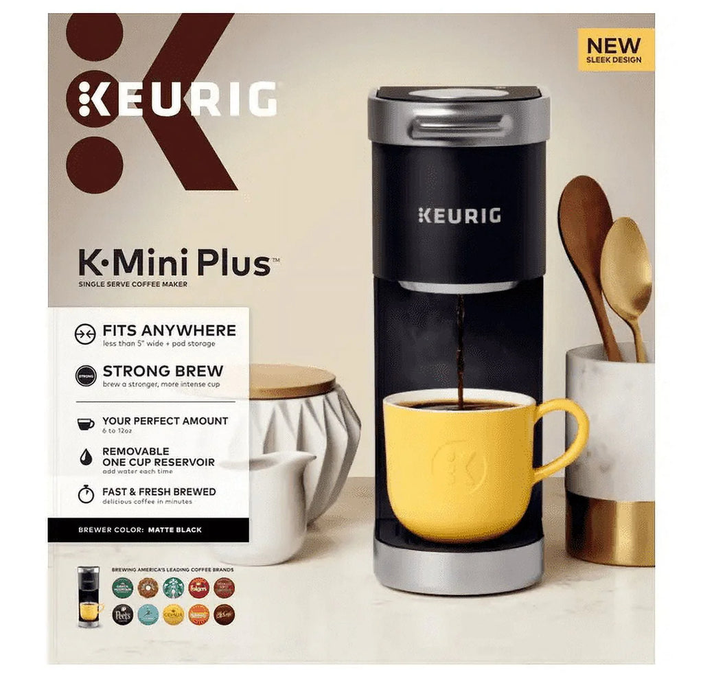 Single Serve K-Cup Pod Coffee Maker Matte Black V9800