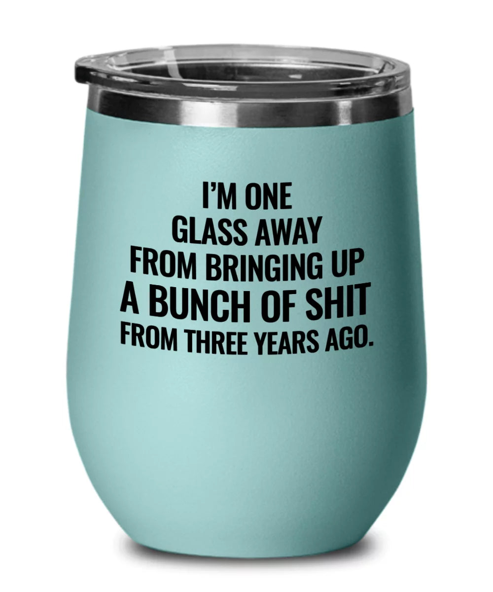 Funny Wine Tumbler G8503