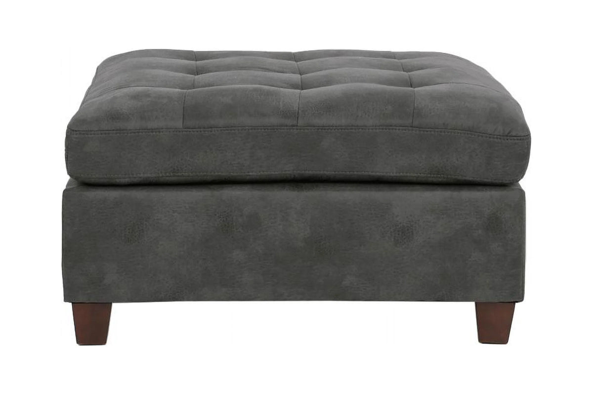 Antique Grey 6Pc Leatherette Modular Sofa Set A1506