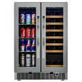 24 in. Dual Zone Wine and Beverage Cooler X704072