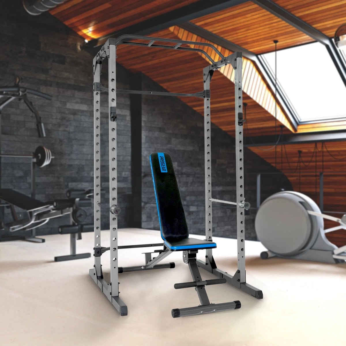 Squat Rack Power Cage with J-Hooks C6516