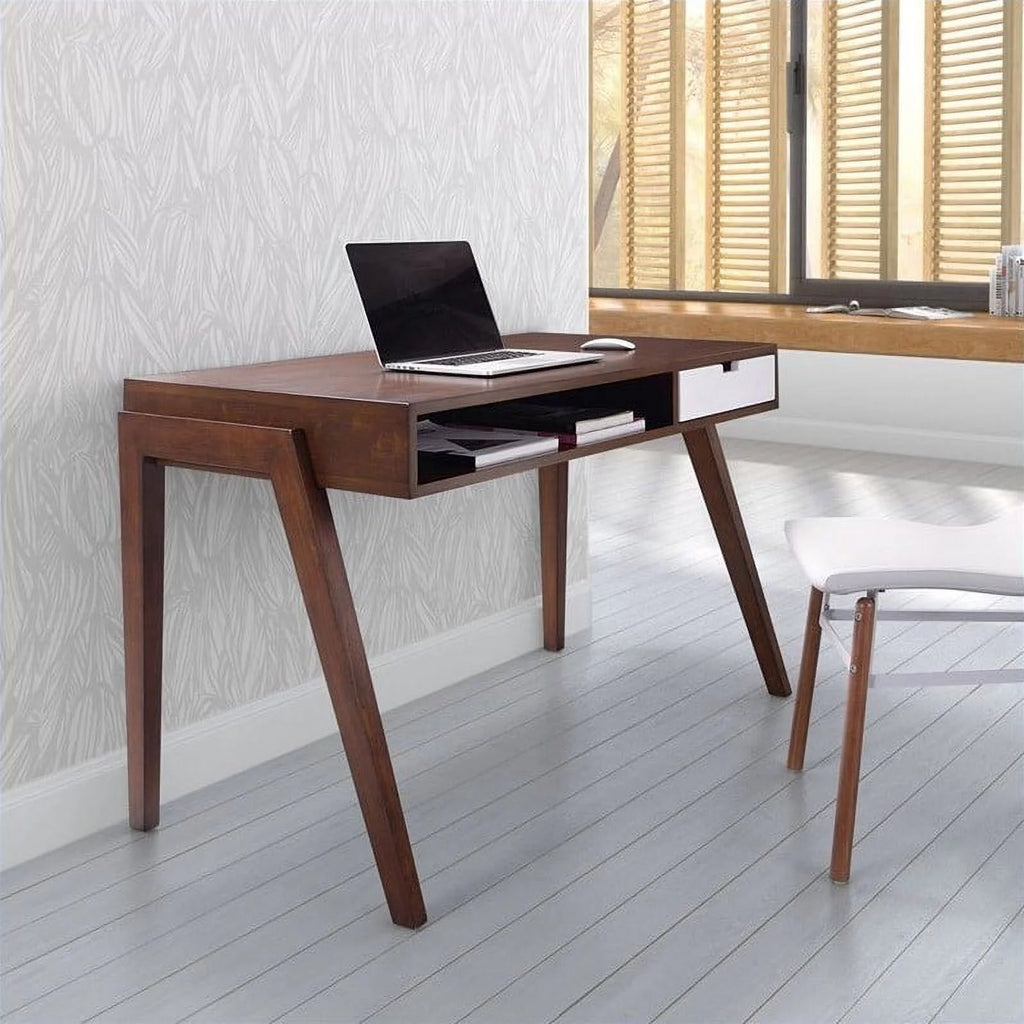 Mid-Century Solid Wood Desk G340