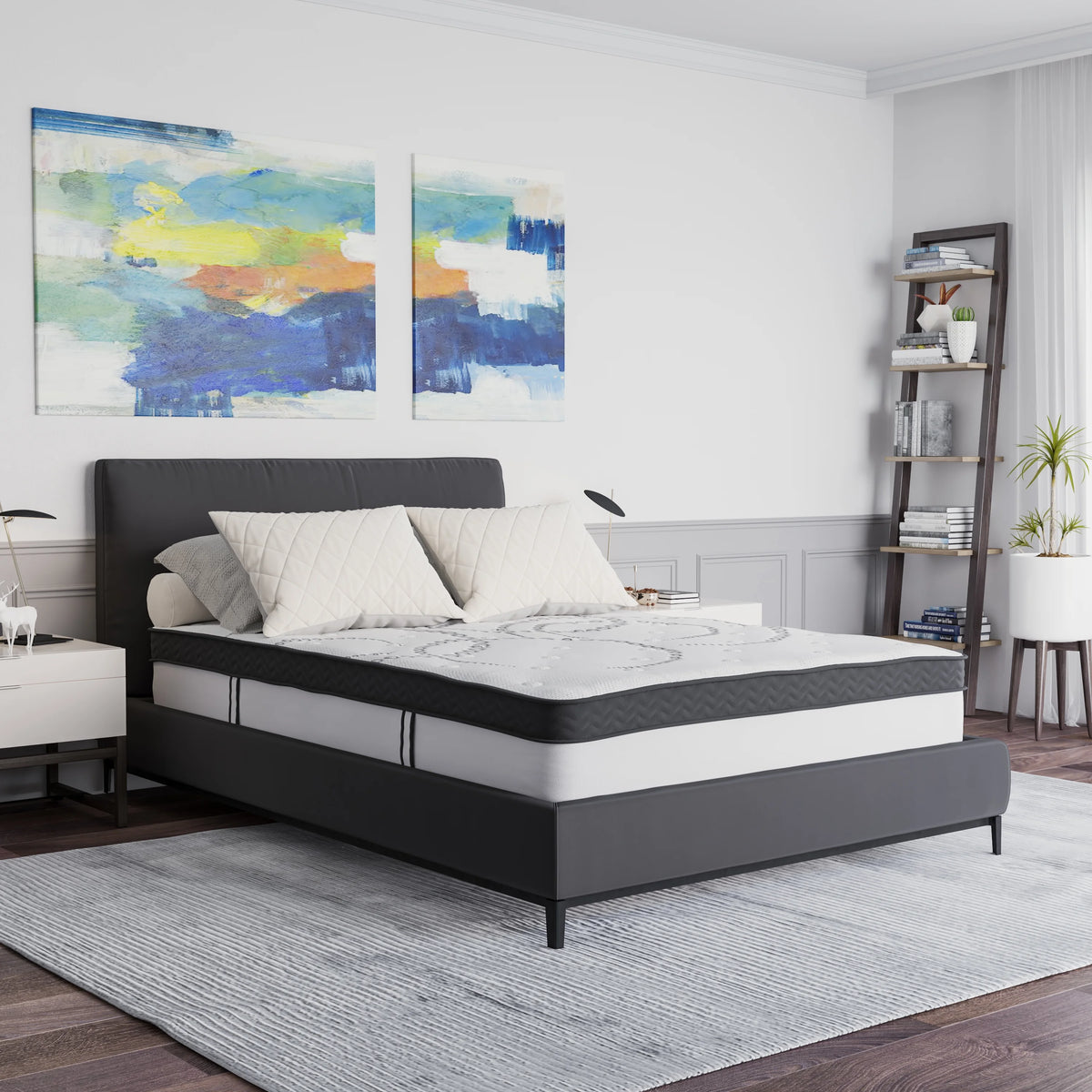 12 Inch CertiPUR-US Certified Hybrid Pocket Spring Mattress F638
