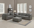 Antique Grey 6Pc Leatherette Modular Sofa Set A1506