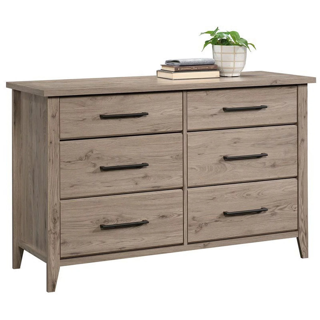 Wood 6-Drawer Bedroom Dresser B659