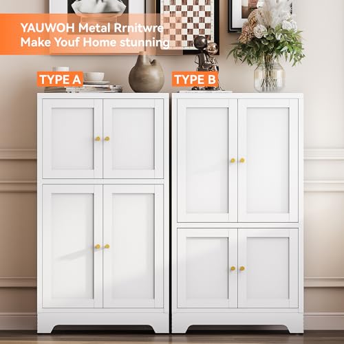 Metal Locker Storage Cabinet with 2 Doors and 4 Shelves Black Q60799
