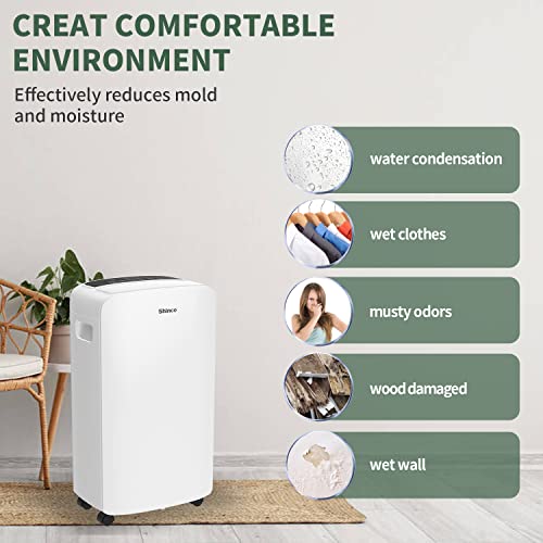 6,000 Sq.Ft Energy Star Dehumidifier with WIFI E489