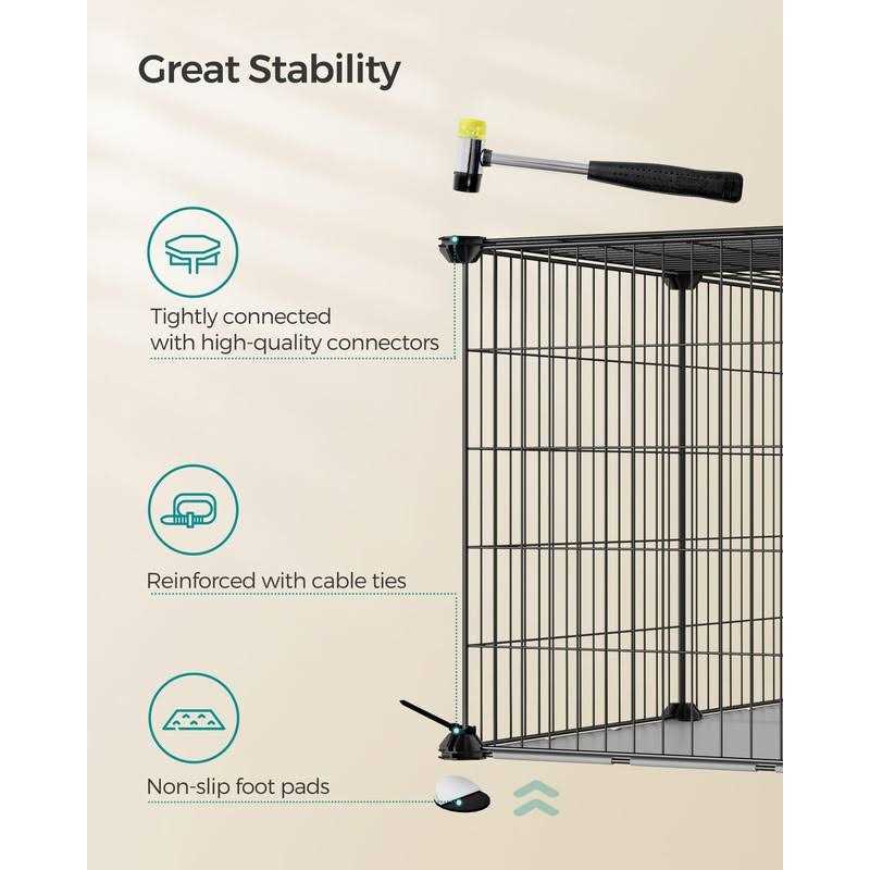 Small Animal Playpen with Top and Base L6445