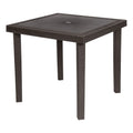 Contemporary Resin Outdoor Dining Table P780443