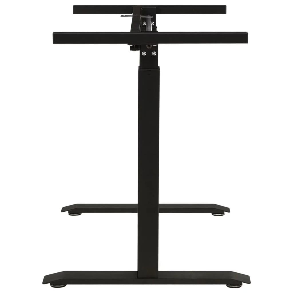 Manual Height Adjustable Standing Desk Frame Black T28881