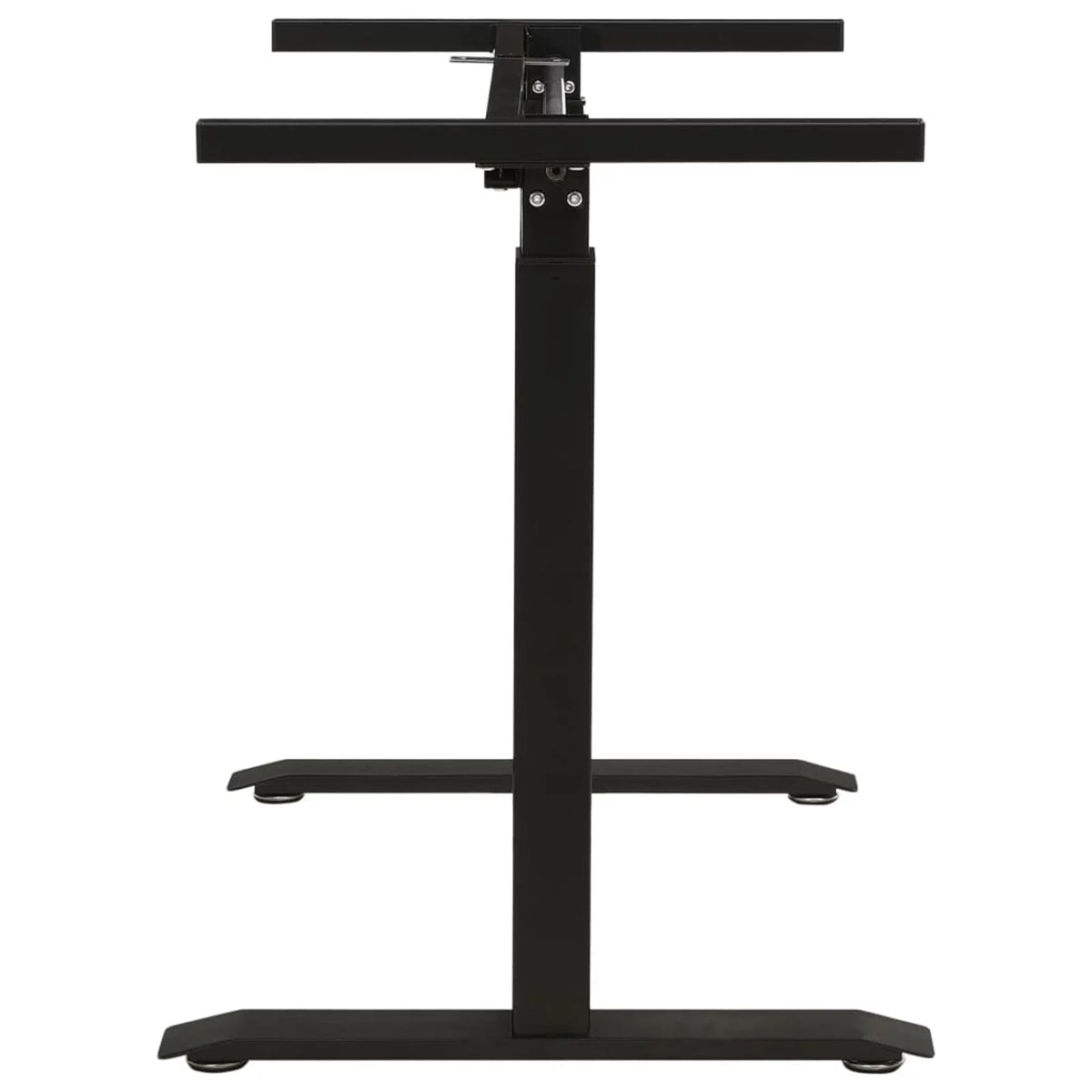 Manual Height Adjustable Standing Desk Frame Black T28881