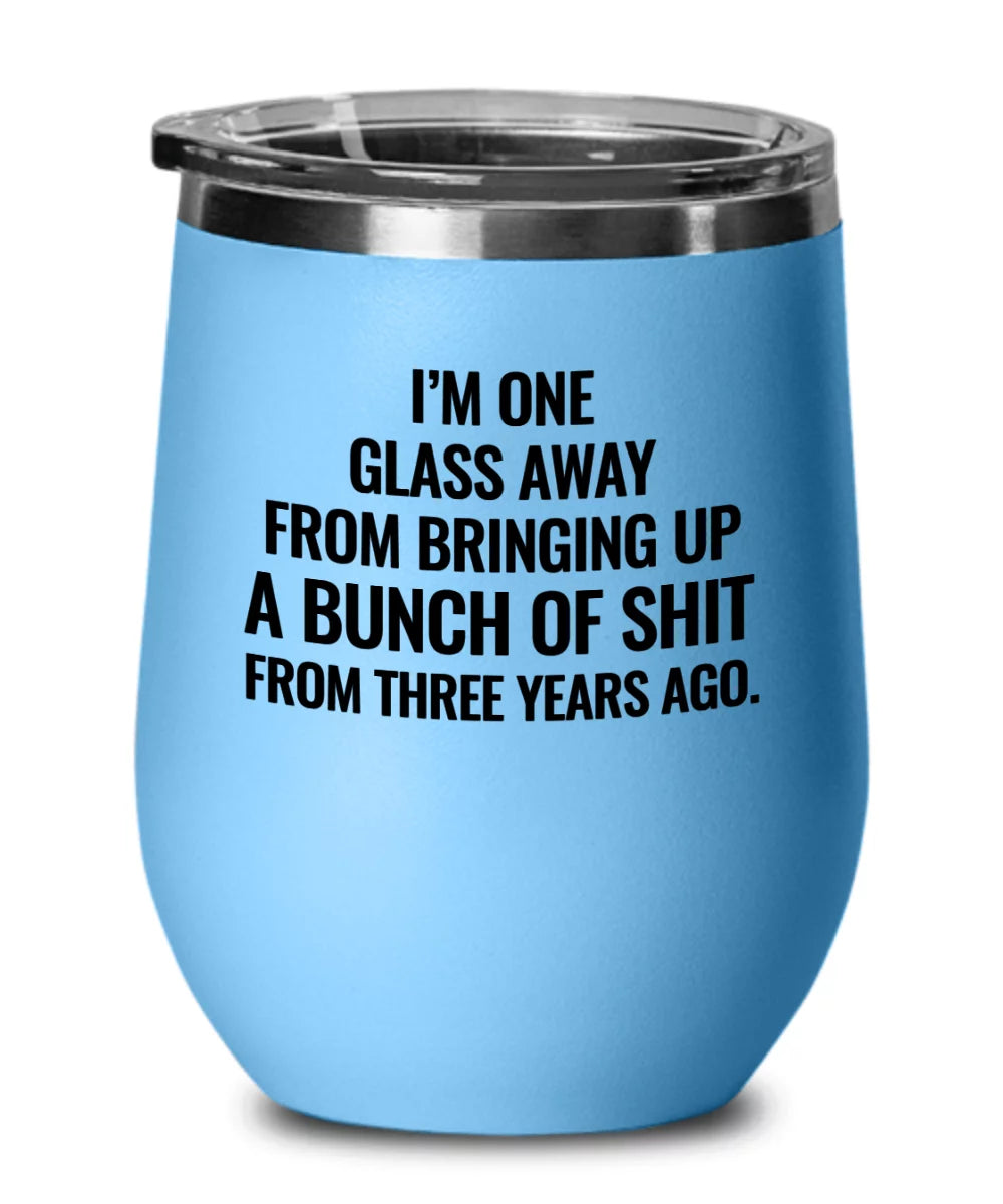 Funny Wine Tumbler G8503