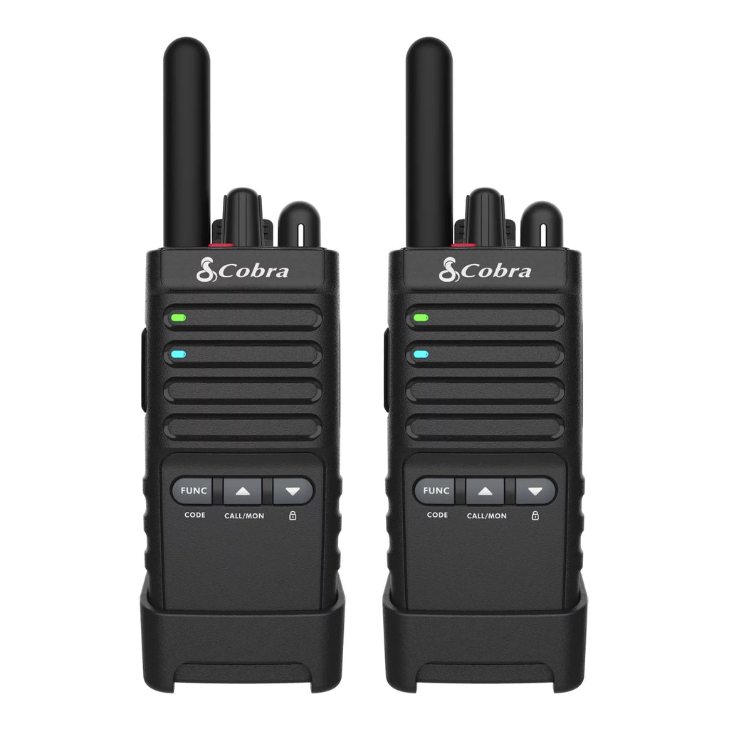 2W FRS Two Way Radios Pair IPX4 Waterproof Walkie Talkies 22 Channels Z473753