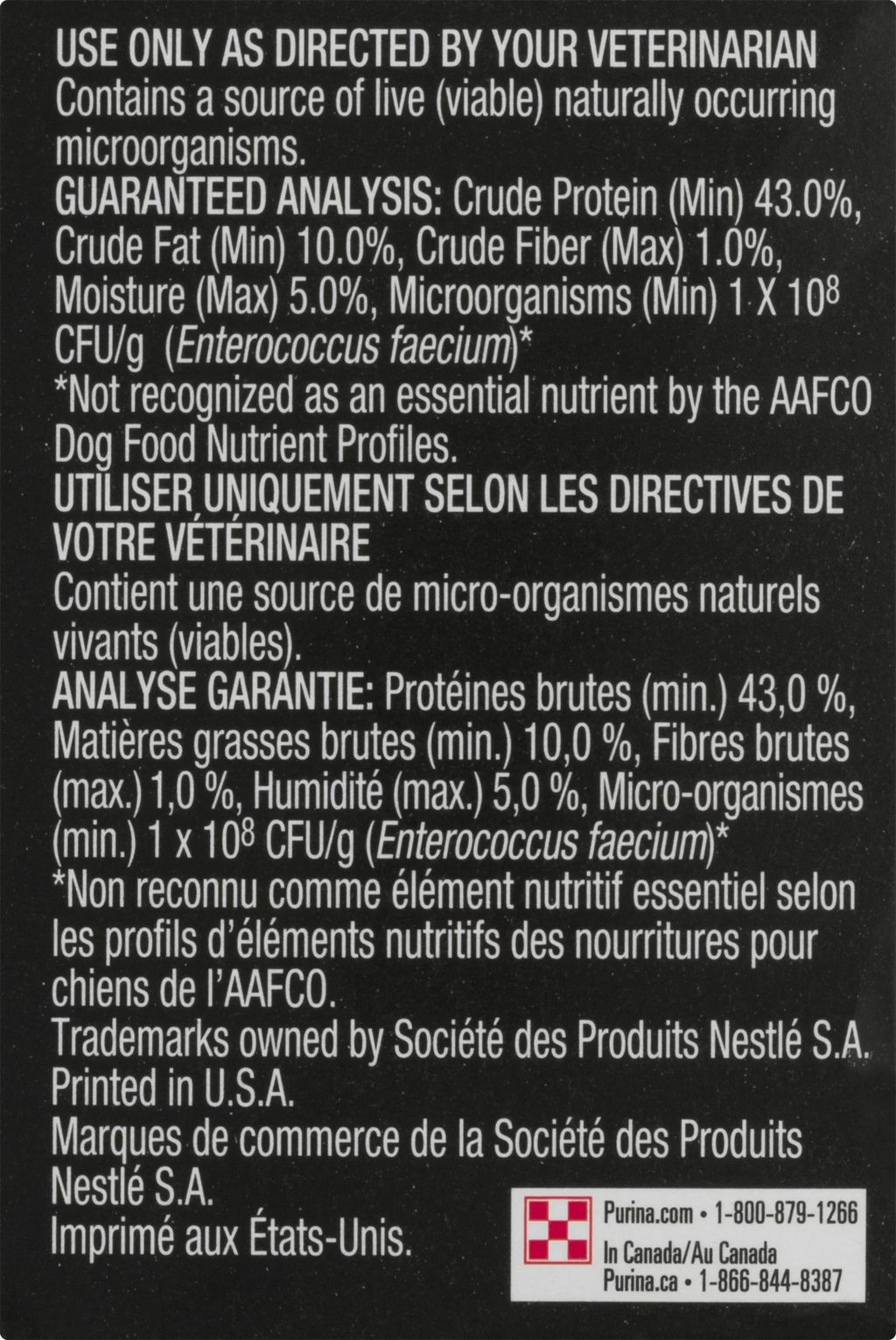 Probiotic Supplement for Dogs, 30 Sachets U1664