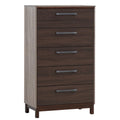 Brown 5 Drawer Chest of Drawers M335196