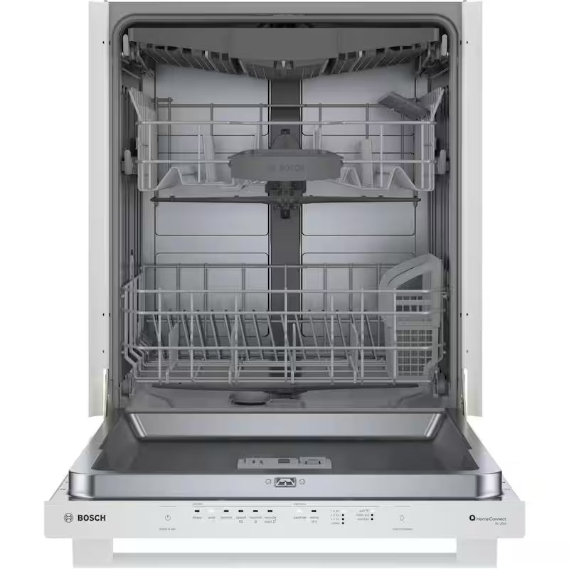 White 24 in. Tall Tub Dishwasher with Stainless Steel Tub G68233