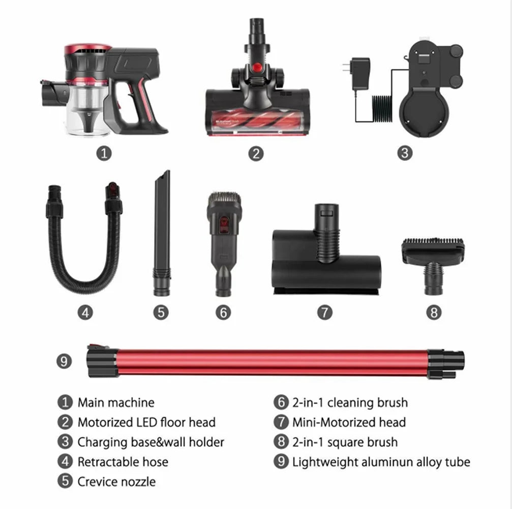 Cordless 2 in 1 Stick Handheld Vacuum P9029