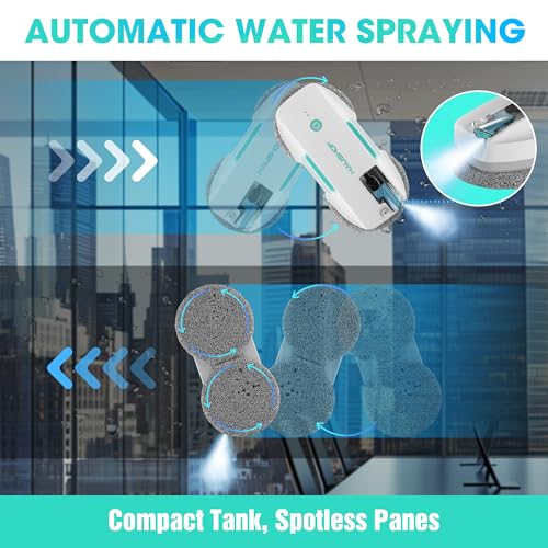 Robot Window Cleaner with 3800Pa Suction W8950