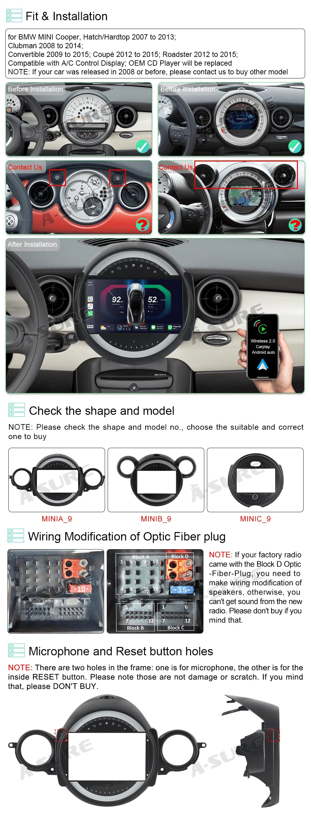 2+32GB Android 11 Car Stereo Radio G297475