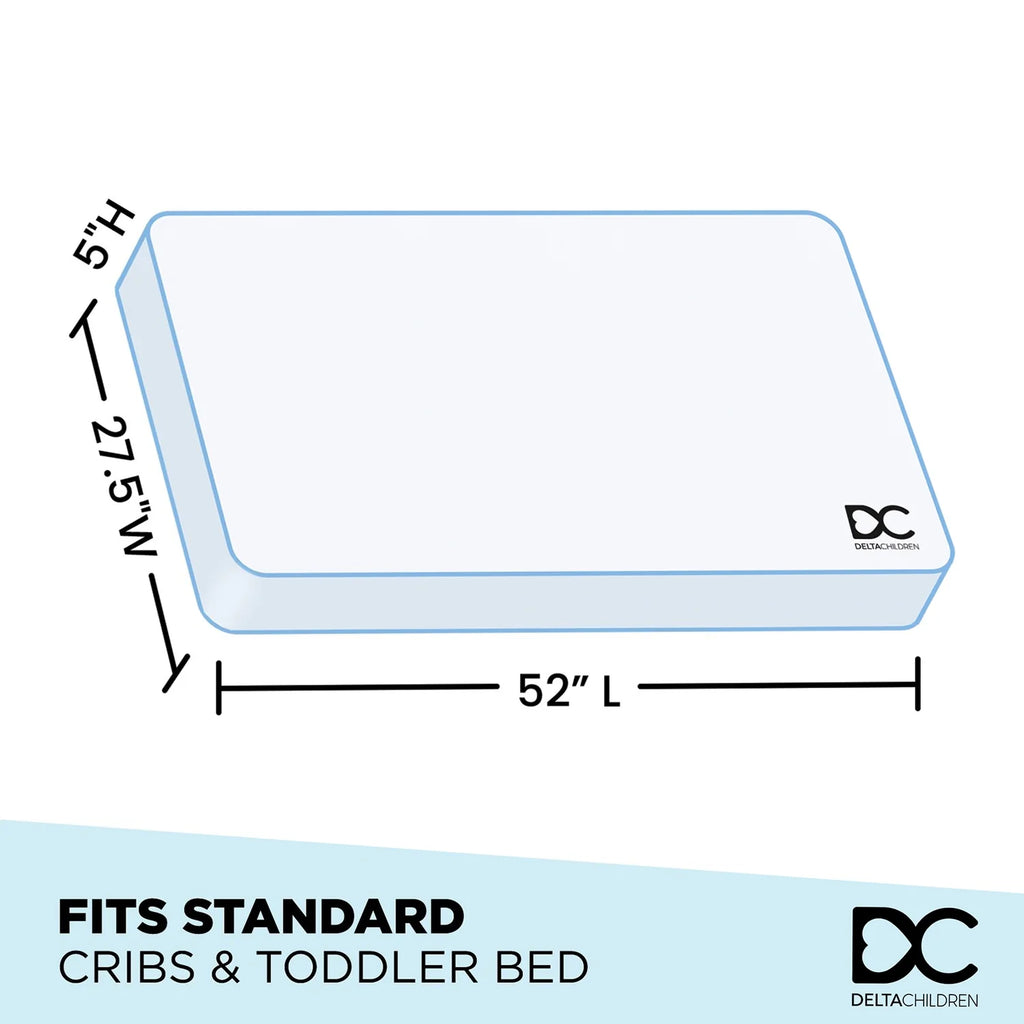 5.5 Dual Sided Crib & Toddler Mattress F641365