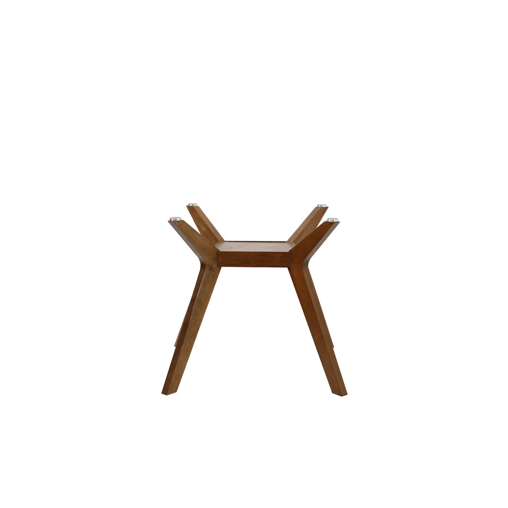 Wood Dining Table Base Nutmeg Brown X1578