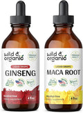 Ginseng Tincture 4 fl oz & Maca Root Tincture 4 fl oz E6188