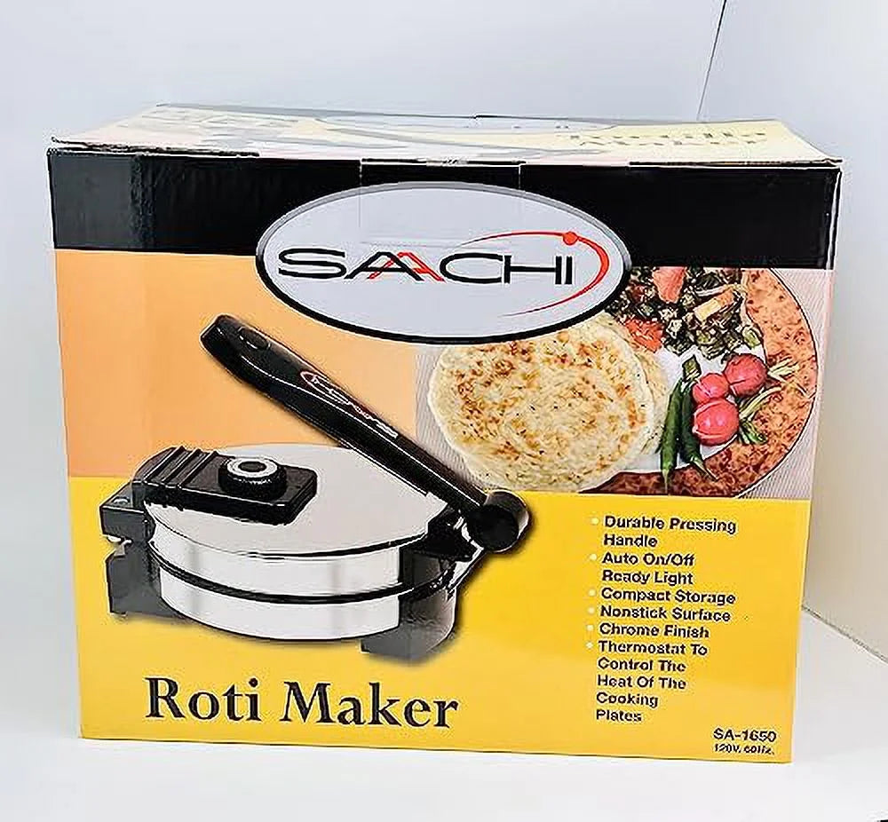 Electric Non-Stick Roti Chapati Tortilla Maker with Temperature Control S7083