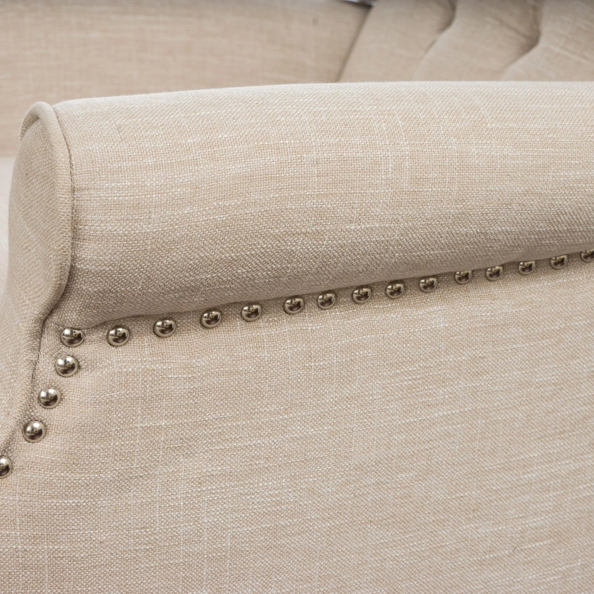 Button-tufted Reclining Club Chair F823733