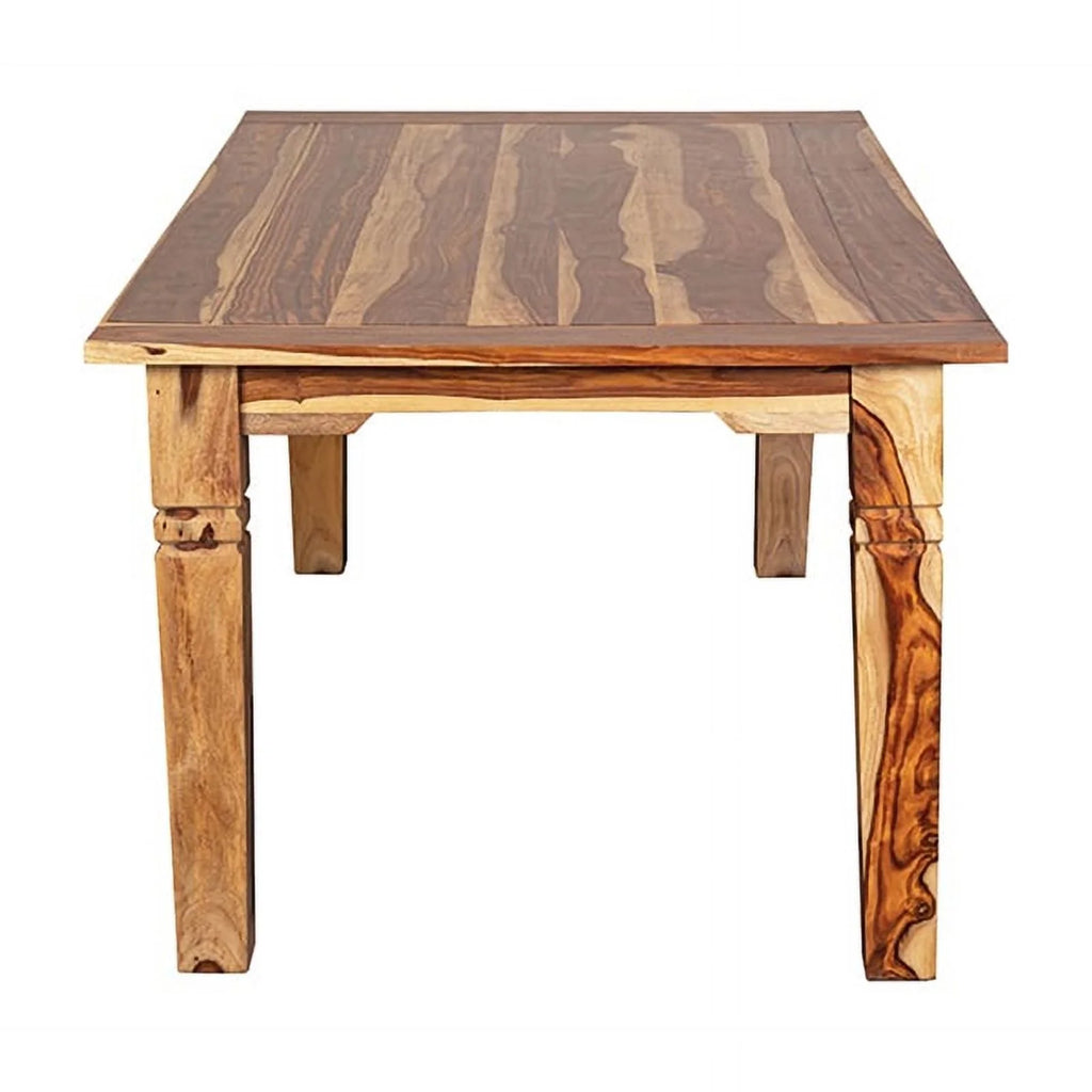 Solid Sheesham Wood 72" Rectangular Dining Table A5889