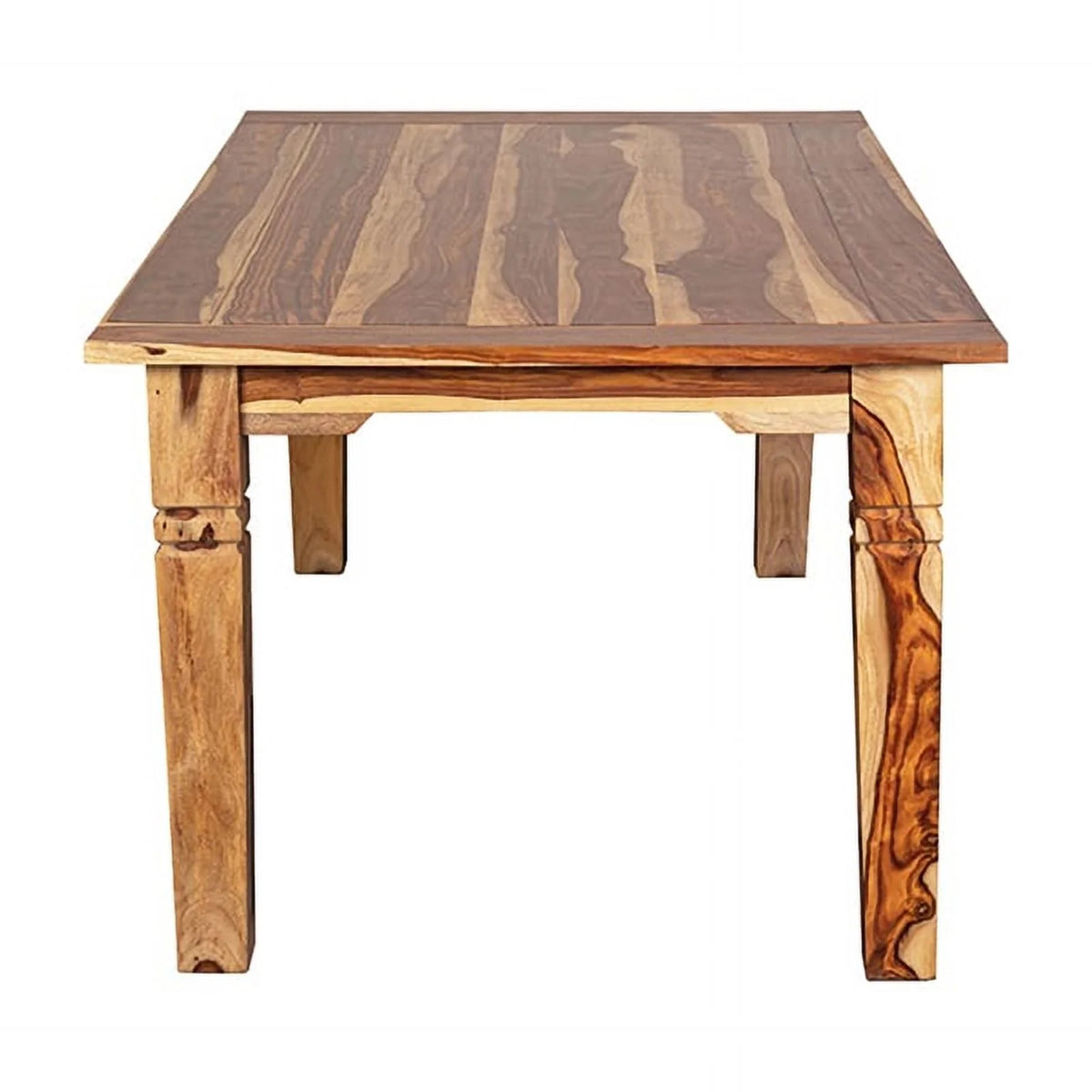 Solid Sheesham Wood 72" Rectangular Dining Table A5889