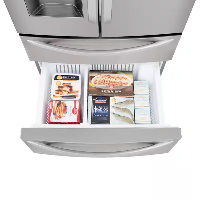 4-Door French Door Smart Refrigerator with Ice and Water Dispenser X4190