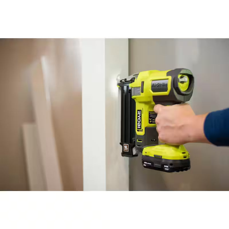 18V Cordless 18-Gauge Brad Nailer Kit with 2.0 Ah Battery and Charger P75242