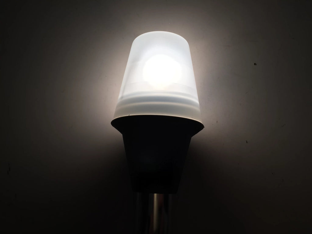 Warm White Aluminum Stern Light S721