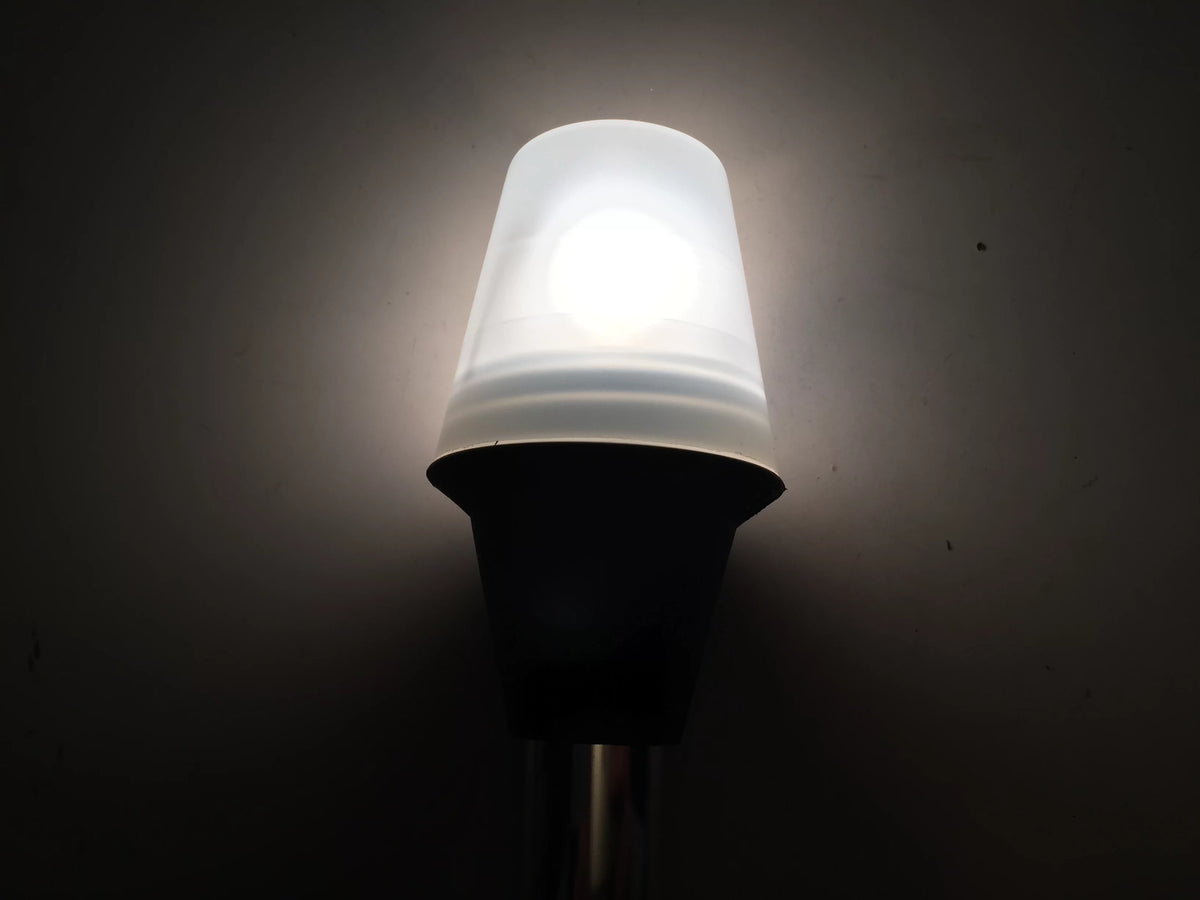 Warm White Aluminum Stern Light S721
