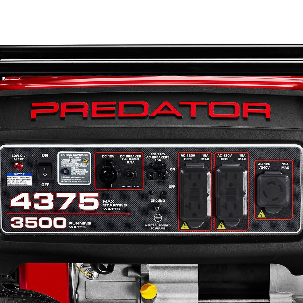 4375 Watt Gas-Powered Portable Generator U216573