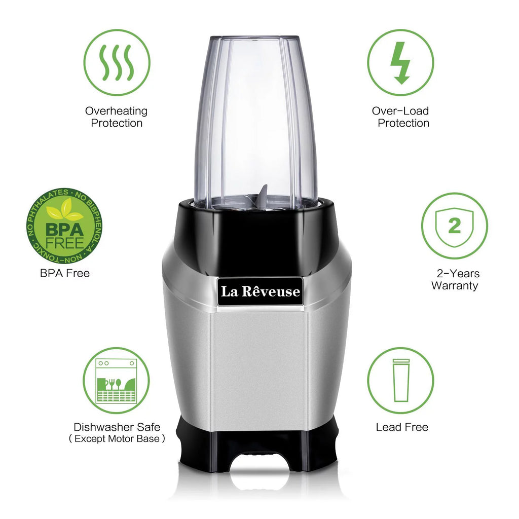 600 Watts Countertop Blender with 20 oz Travel Bottle B3495