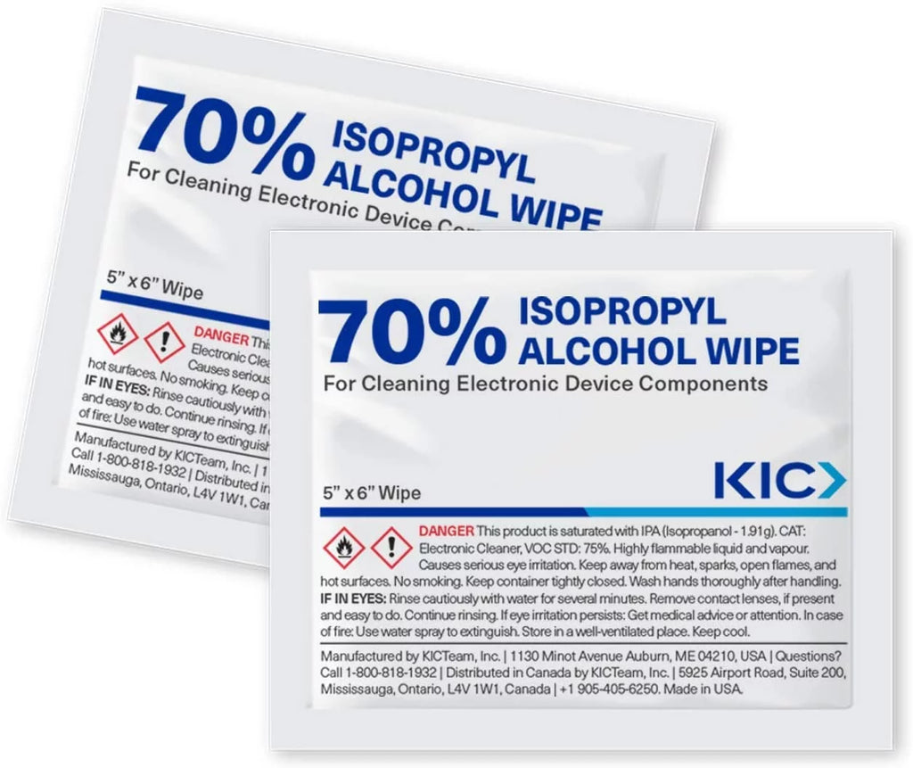 Electronics Cleaning Wipes 5" x 6" (50) K491639