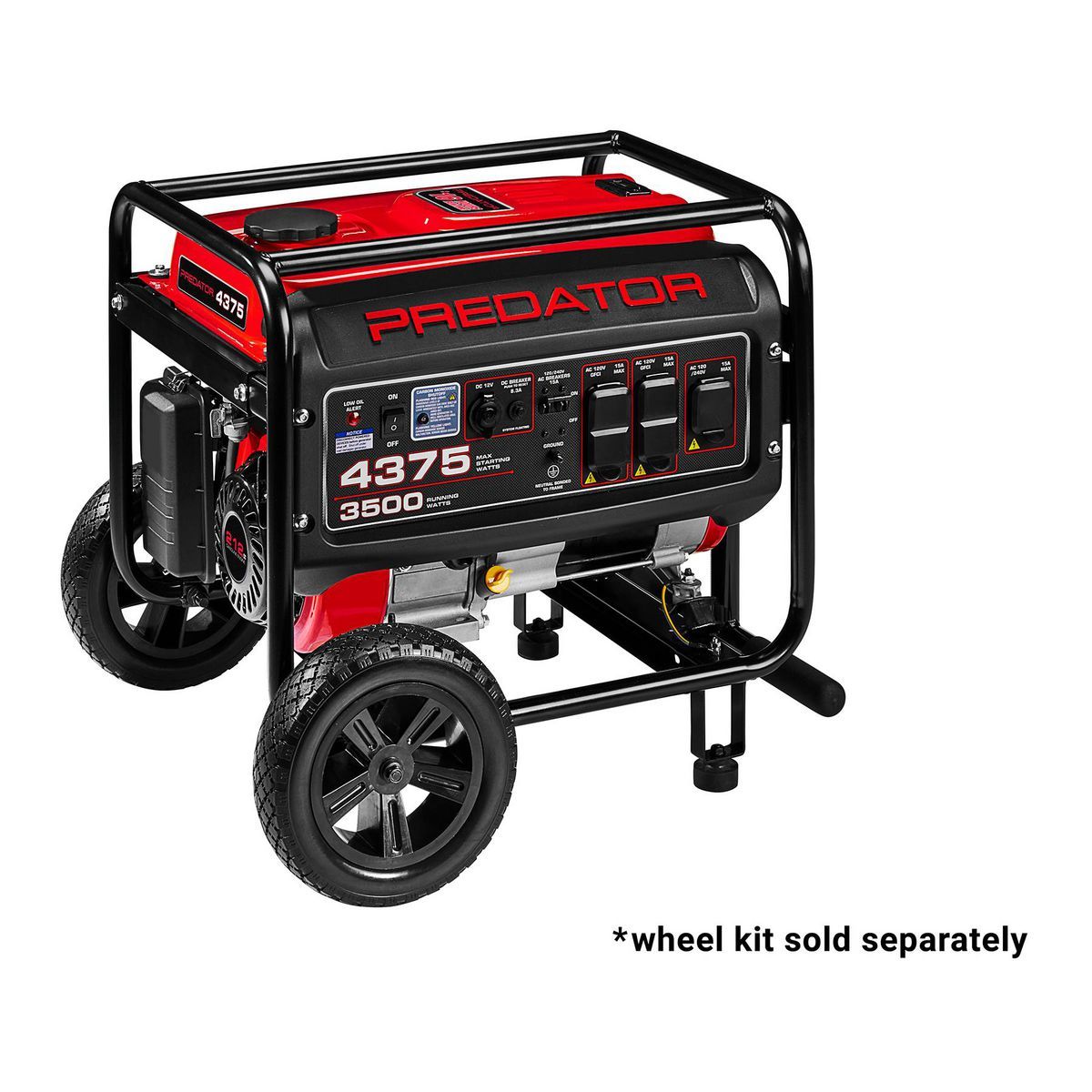 4375 Watt Gas-Powered Portable Generator U216573