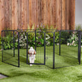 Lightweight Heavy Duty Steel Metal Playpen D65239